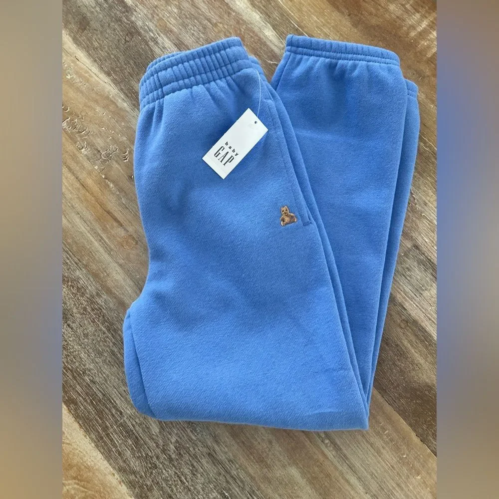 Baby GAP Vintage Soft Easy Joggers Cornflower Blue, Size 6‎ Years, NWT